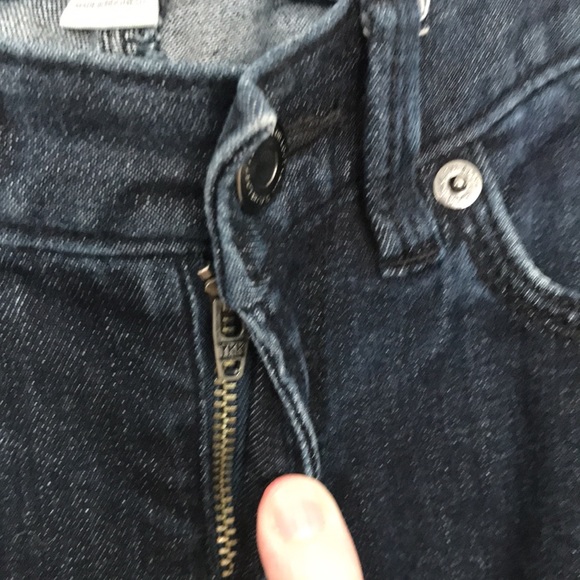 ANN TAYLOR LOFT CLASSIC DARK BLUE MODERN SKINNY JEANS SZ OP EXCELLENT COND. NWOT - Picture 3 of 5